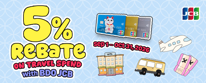 5% Rebate on Travel Spend