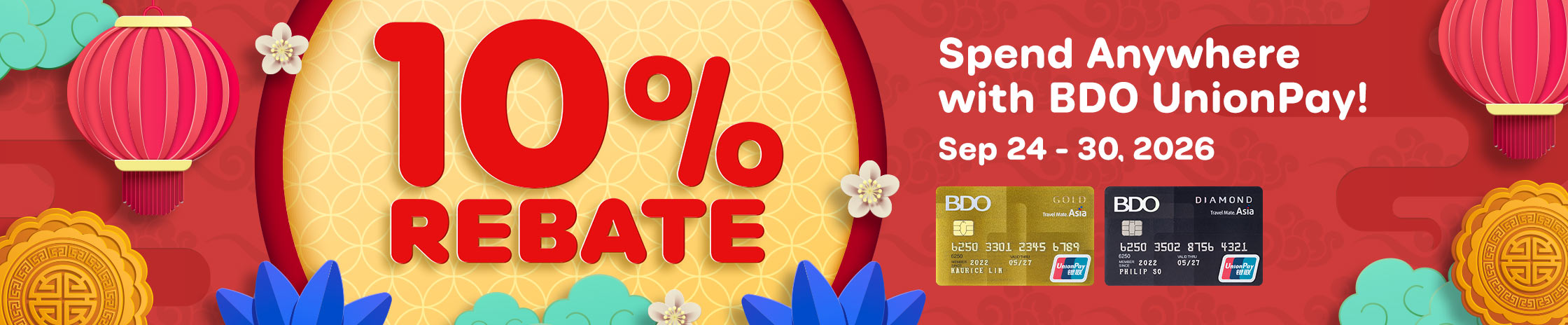 10% Mid-Autumn Festival Rebate Promo
