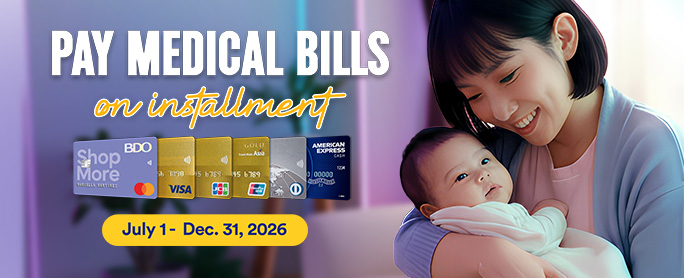 BDO Hospital Installment Program official promo image
