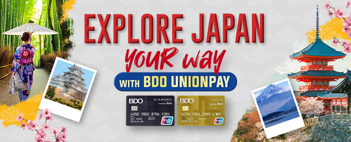 BDO Exclusive Offers in Japan official promo image