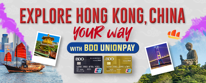 BDO Exclusive Offers in Hong Kong official promo image