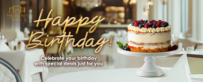 BDO Birthday Privileges at The District Boracay official promo image