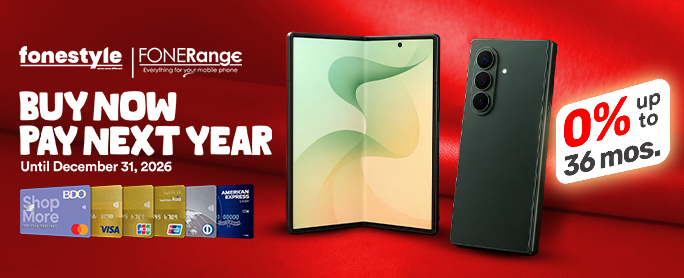BDO BUY NOW PAY NEXT YEAR at Fone Style! official promo image