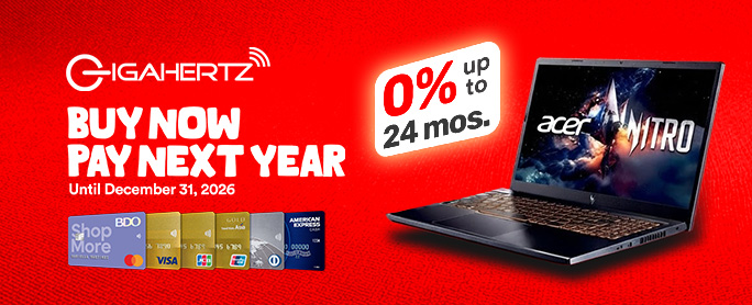 BDO BUY NOW PAY NEXT YEAR at Gigahertz! official promo image