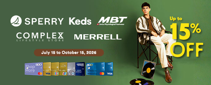 Up to 15% OFF at Sperry, Keds, Merrell, MBT, and Complex Lifestyle Store