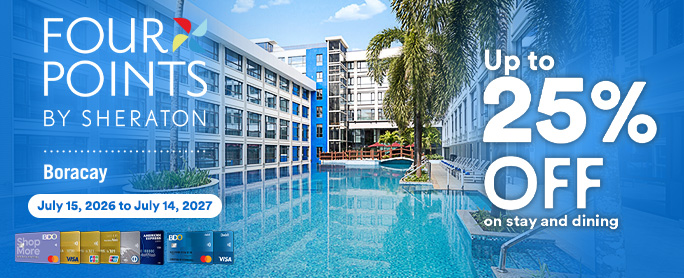 Up to 25% OFF at Four Points by Sheraton Boracay
