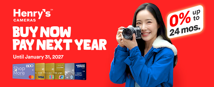 BDO BUY NOW PAY NEXT YEAR at Henry’s Cameras! official promo image