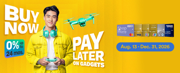 BDO BUY NOW PAY LATER at Huawei! official promo image