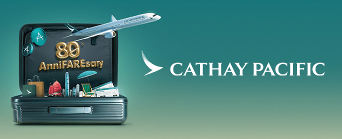 Cathay Pacific’s 80th Anniversary Sale