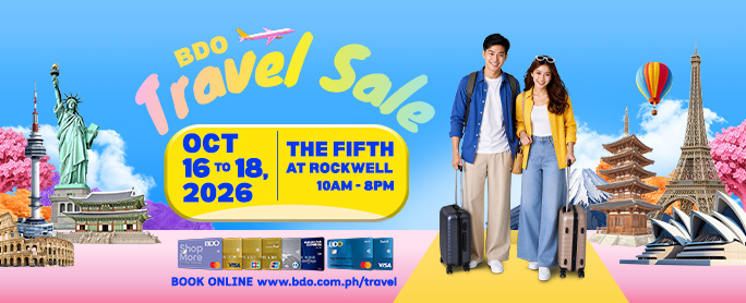 BDO Travel Sale