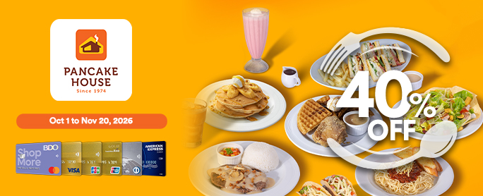 40% OFF at Pancake House