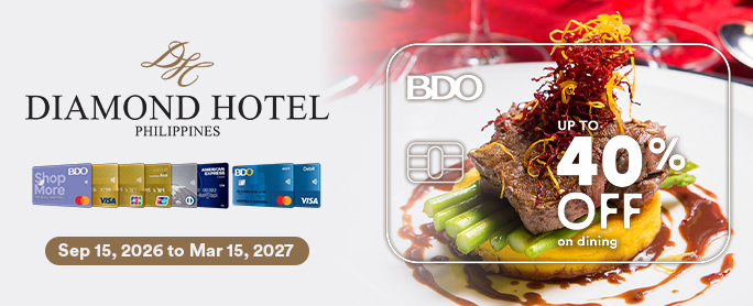 Up to 40% OFF at Diamond Hotel